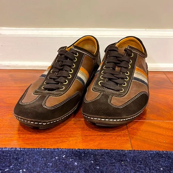 Cole Haan Brown Leather & Suede Driving Shoes (Men’s 12) - Picture 2 of 5